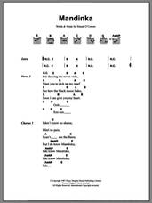 Cover icon of Mandinka sheet music for guitar (chords) by Sinead O'Connor, intermediate skill level