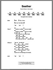 Cover icon of Seether sheet music for guitar (chords) by Veruca Salt and Nina Gordon, intermediate skill level