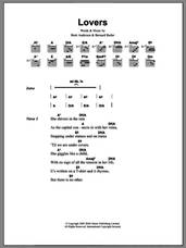 Cover icon of Lovers sheet music for guitar (chords) by The Tears, Bernard Butler and Brett Anderson, intermediate skill level
