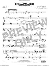 Cover icon of Cinema Paradiso (arr. Mark Taylor) sheet music for jazz band (tenor sax 1) by Ennio Morricone, Mark Taylor and Andrea Morricone, intermediate skill level