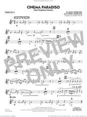 Cover icon of Cinema Paradiso (arr. Mark Taylor) sheet music for jazz band (tenor sax 2) by Ennio Morricone, Mark Taylor and Andrea Morricone, intermediate skill level