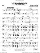 Cover icon of Cinema Paradiso (arr. Mark Taylor) sheet music for jazz band (piano) by Ennio Morricone, Mark Taylor and Andrea Morricone, intermediate skill level