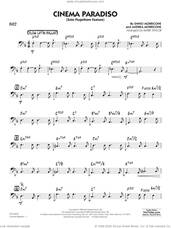 Cover icon of Cinema Paradiso (arr. Mark Taylor) sheet music for jazz band (bass) by Ennio Morricone, Mark Taylor and Andrea Morricone, intermediate skill level