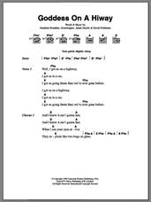 Cover icon of Goddess On A Hiway sheet music for guitar (chords) by Mercury Rev, Adam Snyder, David Fridmann, Grasshopper and Jonathan Donahue, intermediate skill level