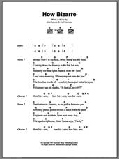 Cover icon of How Bizarre sheet music for guitar (chords) by OMC, Alan Jansson and Paul Fuemana, intermediate skill level