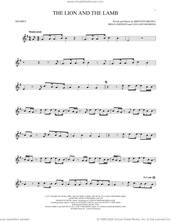 Cover icon of The Lion And The Lamb sheet music for trumpet solo by Big Daddy Weave, Brenton Brown, Brian Johnson and Leeland Mooring, intermediate skill level
