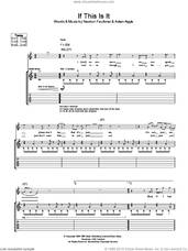 Cover icon of If This Is It sheet music for guitar (tablature) by Newton Faulkner and Adam Argyle, intermediate skill level