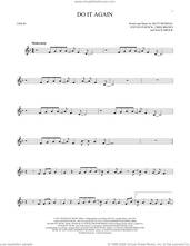 Cover icon of Do It Again sheet music for violin solo by Elevation Worship, Chris Brown, Mack Brock, Matt Redman and Steven Furtick, intermediate skill level