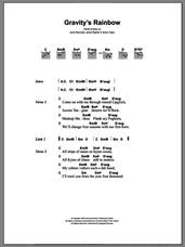 Cover icon of Gravity's Rainbow sheet music for guitar (chords) by Klaxons, James Righton, Jamie Reynolds and Simon Taylor, intermediate skill level