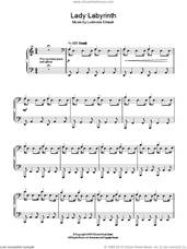 Cover icon of Lady Labyrinth sheet music for piano solo by Ludovico Einaudi, classical score, intermediate skill level