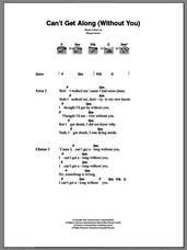 Cover icon of Can't Get Along (Without You) sheet music for guitar (chords) by Hard-Fi and Richard Archer, intermediate skill level