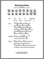 Cover icon of Books From Boxes sheet music for guitar (chords) by Maximo Park, Archis Tiku, Duncan Lloyd, Lukas Wooller, Paul Smith and Thomas English, intermediate skill level