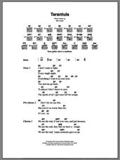 Cover icon of Tarantula sheet music for guitar (chords) by The Smashing Pumpkins and Billy Corgan, intermediate skill level