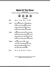 Cover icon of Maid Of The River sheet music for guitar (chords) by The Levellers and Stephen Ryan, intermediate skill level