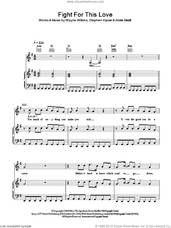 Cover icon of Fight For This Love sheet music for voice, piano or guitar by Cheryl Cole, Andre Merritt, Steve Kipner and Wayne Wilkins, intermediate skill level