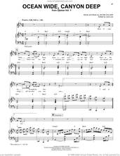 Cover icon of Ocean Wide, Canyon Deep (feat. Laura Mvula) sheet music for voice and piano by Jacob Collier, intermediate skill level