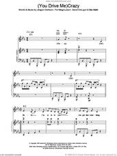 Cover icon of (You Drive Me) Crazy sheet music for voice, piano or guitar by Britney Spears, intermediate skill level