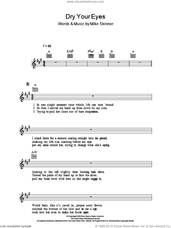 Cover icon of Dry Your Eyes sheet music for voice and other instruments (fake book) by The Streets and Mike Skinner, intermediate skill level