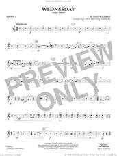Cover icon of Wednesday (arr. Carol Brittin Chambers) sheet music for concert band (f horn 1) by Danny Elfman and Carol Brittin Chambers, intermediate skill level