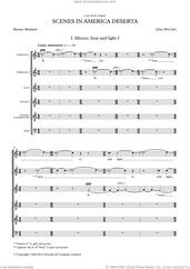 Cover icon of Scenes in America Deserta (SSATTB version) sheet music for choir (SSATTB) by John McCabe, classical score, intermediate skill level
