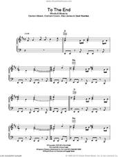 Cover icon of To The End sheet music for voice, piano or guitar by Blur, Alex James, Damon Albarn, David Rowntree and Graham Coxon, intermediate skill level