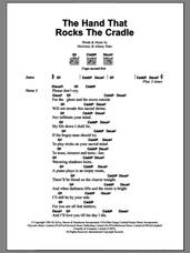 Cover icon of The Hand That Rocks The Cradle sheet music for guitar (chords) by The Smiths, Johnny Marr and Steven Morrissey, intermediate skill level