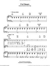 Cover icon of Full Steam sheet music for voice, piano or guitar by David Gray, intermediate skill level