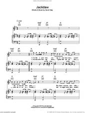 Cover icon of Jackdaw sheet music for voice, piano or guitar by David Gray, intermediate skill level