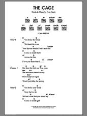Cover icon of The Cage sheet music for guitar (chords) by Merle Travis and Fran Healy, intermediate skill level