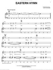 Cover icon of Eastern Hymn sheet music for voice, piano or guitar by David Crowder Band and David Crowder, intermediate skill level
