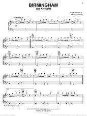 Cover icon of Birmingham (We Are Safe) sheet music for voice, piano or guitar by David Crowder Band and David Crowder, intermediate skill level