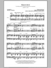 Cover icon of Sweeter sheet music for choir (SATB: soprano, alto, tenor, bass) by Israel Houghton, Cindy Cruse-Ratcliff, Meleasa Houghton and Travis Cottrell, intermediate skill level