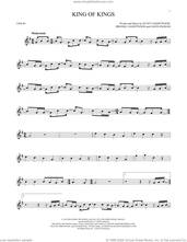 Cover icon of King Of Kings sheet music for violin solo by Hillsong Worship, Brooke Ligertwood, Jason Ingram and Scott Ligertwood, intermediate skill level