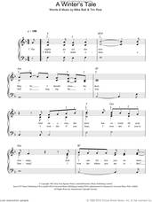 Cover icon of A Winter's Tale sheet music for piano solo by David Essex, Mike Batt and Tim Rice, easy skill level