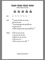 Cover icon of Yeah Yeah Yeah Yeah sheet music for guitar (chords) by Merle Travis and Fran Healy, intermediate skill level