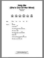 Cover icon of Help Me (She's Out Of Her Mind) sheet music for guitar (chords) by Stereophonics and Kelly Jones, intermediate skill level