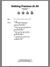 Cover icon of Nothing Precious At All sheet music for guitar (chords) by Stereophonics and Kelly Jones, intermediate skill level