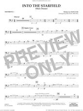 Cover icon of Into The Starfield (arr. Michael Brown) sheet music for concert band (trombone 1) by Inon Zur and Michael Brown, intermediate skill level
