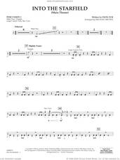 Cover icon of Into The Starfield (arr. Michael Brown) sheet music for concert band (percussion 2) by Inon Zur and Michael Brown, intermediate skill level