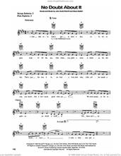 Cover icon of No Doubt About It sheet music for guitar solo (chords) by Neal McCoy, John Scott Sherrill and Steve Seskin, wedding score, easy guitar (chords)