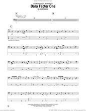 Cover icon of Dara Factor One sheet music for bass (tablature) (bass guitar) by Weather Report, Jaco Pastorius and Josef Zawinul, intermediate skill level