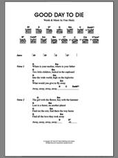 Cover icon of Good Day To Die sheet music for guitar (chords) by Merle Travis and Fran Healy, intermediate skill level