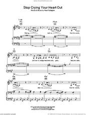 Cover icon of Stop Crying Your Heart Out sheet music for voice, piano or guitar by Leona Lewis, Oasis and Noel Gallagher, intermediate skill level