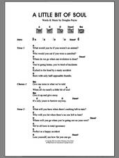 Cover icon of A Little Bit Of Soul sheet music for guitar (chords) by Merle Travis and Douglas Payne, intermediate skill level
