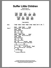 Cover icon of Suffer Little Children sheet music for guitar (chords) by The Smiths, Johnny Marr and Steven Morrissey, intermediate skill level
