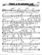 Cover icon of (There Is) No Greater Love (Low Voice) sheet music for voice and other instruments (real book with lyrics) by Isham Jones and Marty Symes, intermediate skill level
