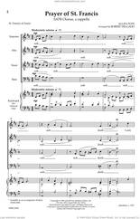 Cover icon of Prayer Of St. Francis (arr. Robert Delgado) sheet music for choir (SATB: soprano, alto, tenor, bass) by Allen Pote and St. Francis of Assisi, intermediate skill level