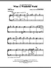 Cover icon of What A Wonderful World (complete set of parts) sheet music for orchestra/band by Mark Brymer, Bob Thiele, George David Weiss and Louis Armstrong, intermediate skill level