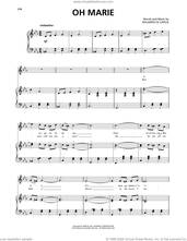 Cover icon of Oh Marie sheet music for voice, piano or guitar by Eduardo di Capua, classical score, intermediate skill level
