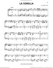 Cover icon of La Sorella sheet music for piano solo by C. Borel-Clerc, classical score, intermediate skill level